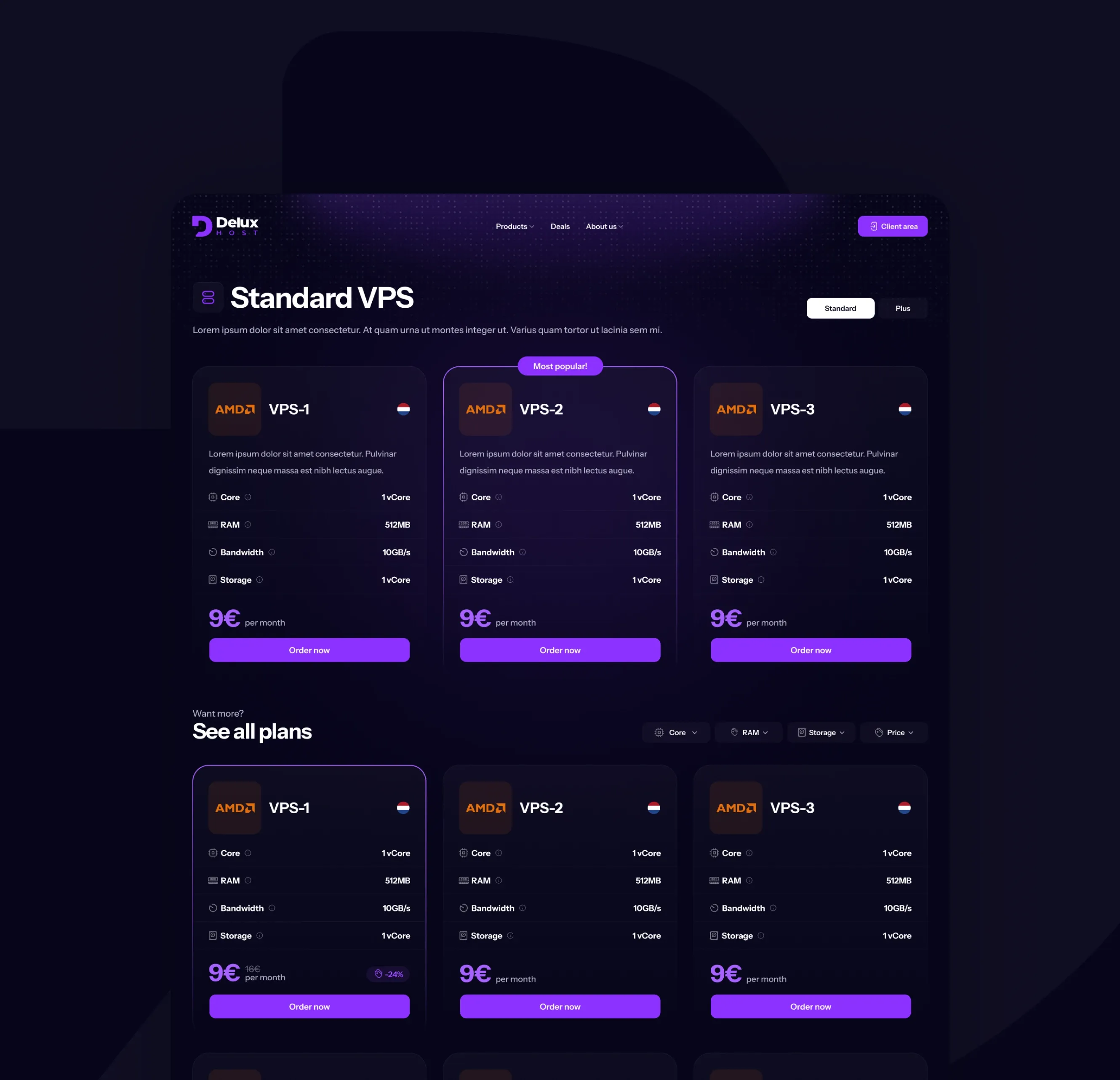 DeluxHost - result 2